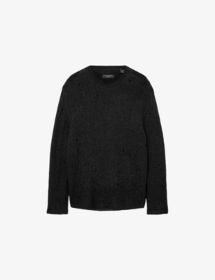 ALLSAINTS: Edgin Crewneck Relaxed-Fit Knitted Jumper