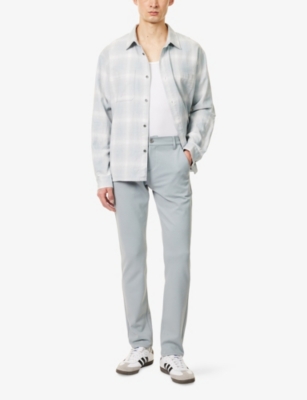 PAIGE: Stafford Tapered-Leg Stretch-Woven Trousers