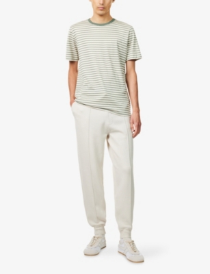 Paige Regular Fit Sweater Pants In Silver Drop