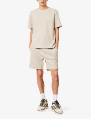 BOSS: Waffle Two-Slip-Pocket Cotton-Blend Shorts