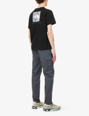 THE NORTH FACE: Trail Grid Logo-Print Cotton-Jersey T-Shirt