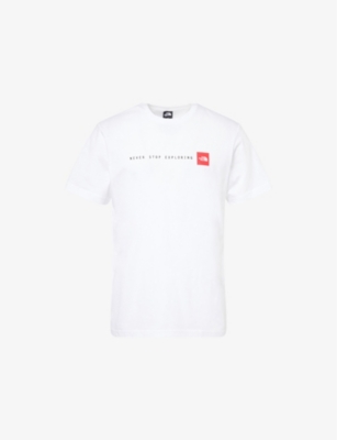 THE NORTH FACE: Never Stop Exploring Logo-Print Cotton-Jersey T-Shirt