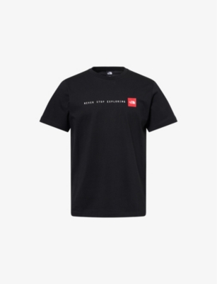THE NORTH FACE: Never Stop Exploring Logo-Print Cotton-Jersey T-Shirt