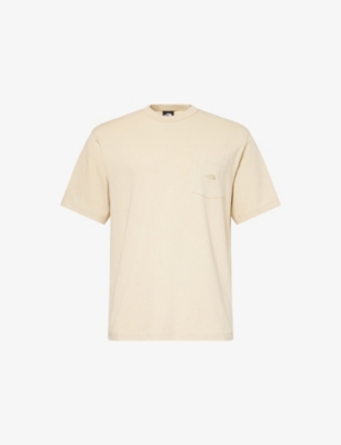 THE NORTH FACE: Embroidered-Logo Patch-Pocket Cotton T-Shirt