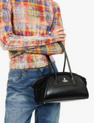 Vivienne Westwood Mens  Shirley Small Leather Top Handle Bag