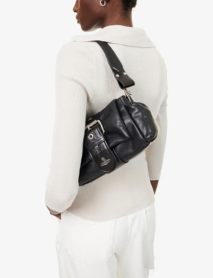 VIVIENNE WESTWOOD: Hazel Treasure Leather Handbag