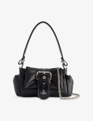 VIVIENNE WESTWOOD: Hazel Treasure Leather Handbag