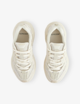 REPRESENT: Storm Runner Mesh Low-Top Trainers