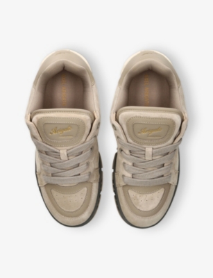 AXEL ARIGATO: Area Haze Leather Low-Top Trainers