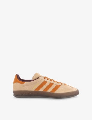 Mens Adidas Gazelle Indoor Suede Low-Top Trainers