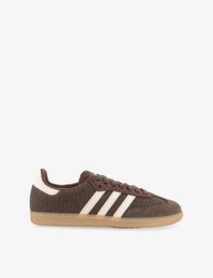 ADIDAS: Samba OG Leather Low-Top Trainers