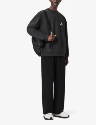 ALLSAINTS: Icon Logo-Print Cotton Sweatshirt