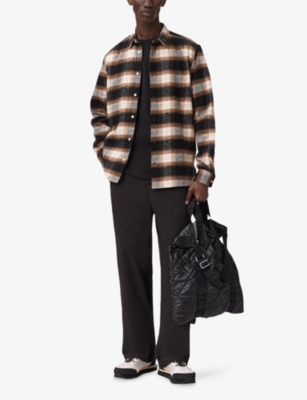 ALLSAINTS: Juku Relaxed-Fit Straight-Leg Cotton Trousers