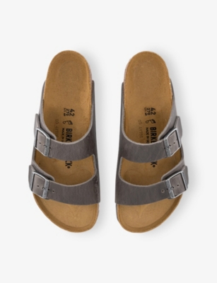 BIRKENSTOCK: Arizona Two-Strap Leather Sandals