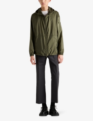 PRADA: Re-Nylon Hooded Woven Jacket