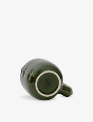 Home Studyo Moss Gloss Gaston Ceramic Mug 14cm In Green