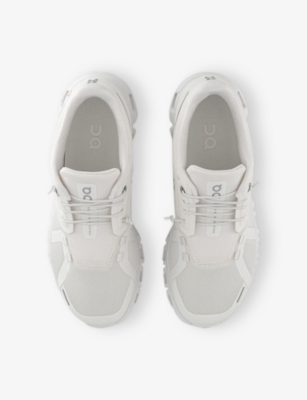 On-running Mens  Cloud 6 Mesh Low-top Trainers In White White