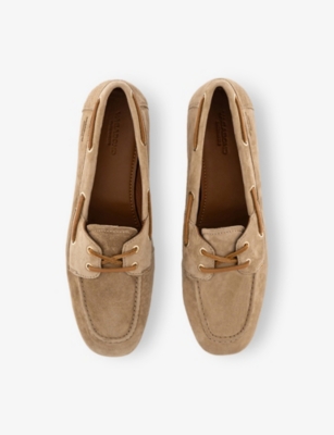VAGABOND: Hillary Suede Boat Shoes