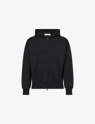 FEAR OF GOD ESSENTIALS: Logo-Embellished Relaxed-Fit Cotton-Blend Hoody