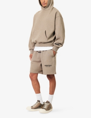 FEAR OF GOD ESSENTIALS: Logo-Embellished Cotton-Blend Shorts