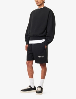 FEAR OF GOD ESSENTIALS: Logo-Embellished Cotton-Blend Shorts