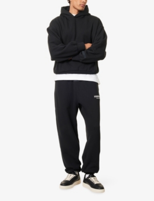 FEAR OF GOD ESSENTIALS: Logo-Embellished Cotton-Blend Jogging Bottoms
