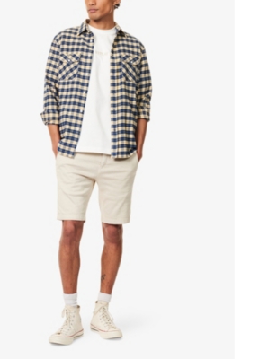 REPLAY: Benni Hyperflex regular-fit stretch-cotton chino shorts