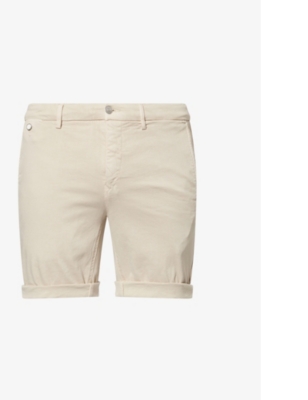 REPLAY: Benni Hyperflex regular-fit stretch-cotton chino shorts