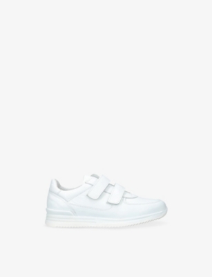 Papouelli Leather Speedy Sneakers In White