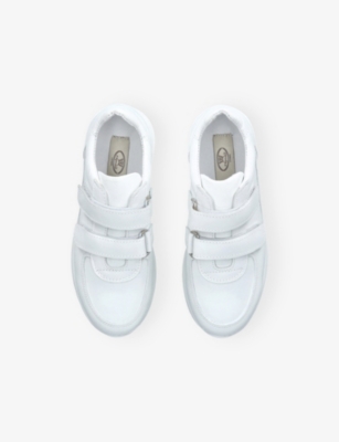 Papouelli Leather Speedy Sneakers In White