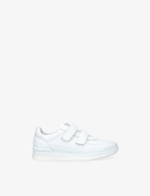 Papouelli Leather Speedy Sneakers In White