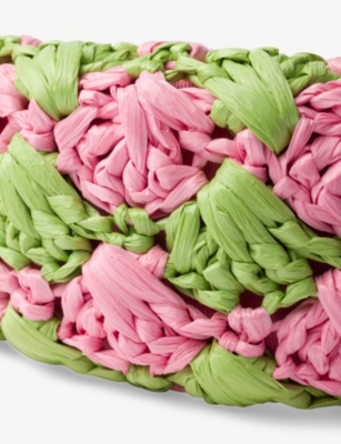 Prada Crochet Patterned Headband