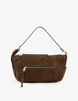 ALLSAINTS: Vega Suede Shoulder Bag
