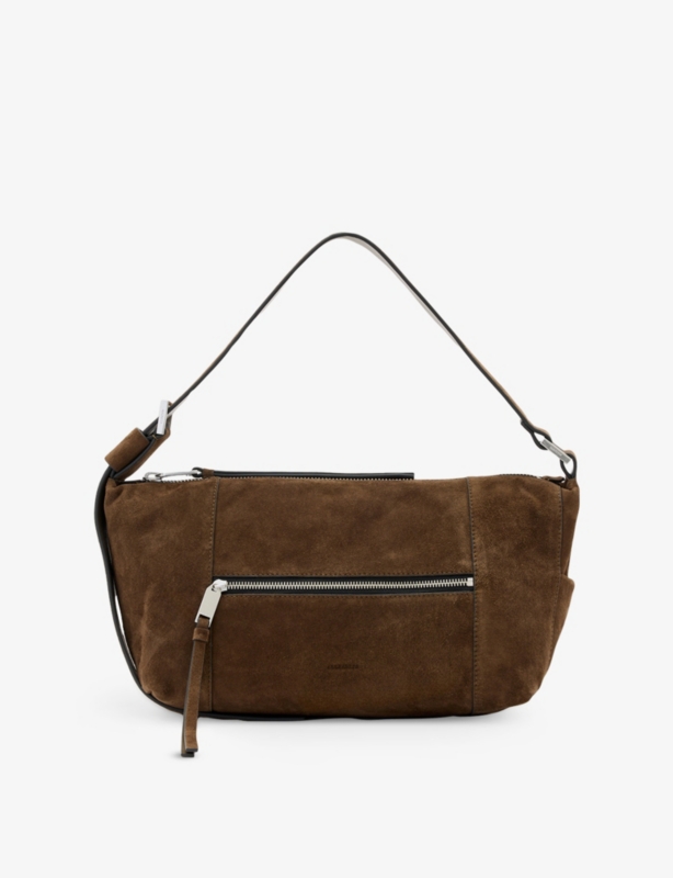 Vega Suede Shoulder Bag