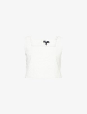 Mother Womens  The Sleep-over Cotton-jersey T-shirt In Let It Rip