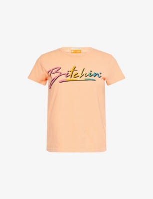 MOTHER: The Lil Goodie Goodie Cotton-Jersey T-shirt