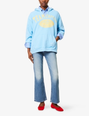 MOTHER: The Scooter Ankle Flared-Leg Denim Jeans