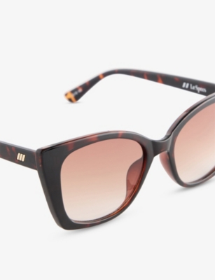 LE SPECS: LSP2552150 Incantation Square-Frame Polycarbonate Sunglasses