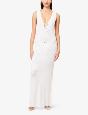 AWAY THAT DAY: Seychelles Reversible Crochet Maxi Dress