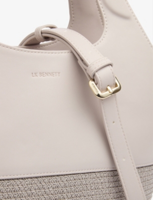LK BENNETT: Carly Woven Cross-Body Bag