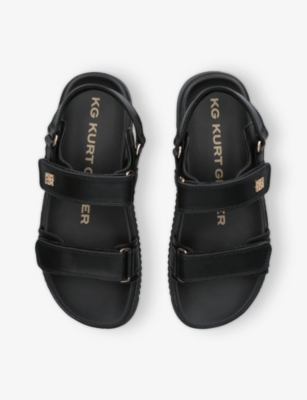 KG KURT GEIGER: Rory Faux-Leather Sandals