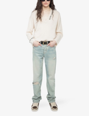 Zadig & Voltaire Mikyz Embroidered Merino Jumper