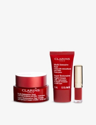 CLARINS: Skin Expertise Super Restorative Gift Set Worth £130