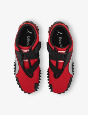 PUMA: Mostro OG Panelled Low-Top Woven Trainers