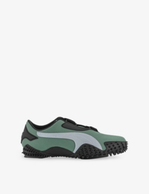PUMA: Mostro OG Panelled Low-Top Woven Trainers