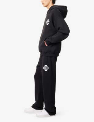 THE COUTURE CLUB: Heavy Embroidered Cotton Joggers