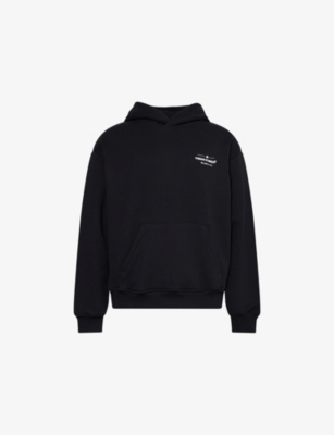THE COUTURE CLUB: Logo-Print Relaxed-Fit Cotton Hoody
