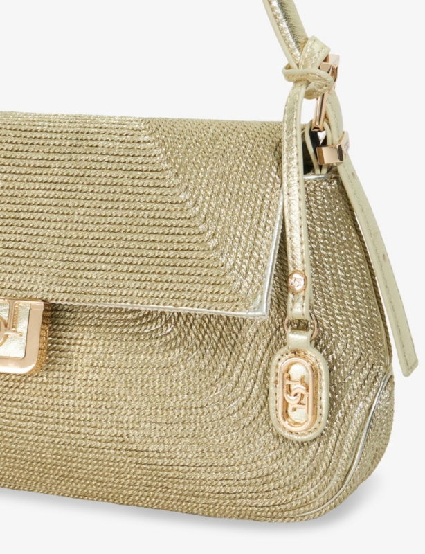 Highgate Baguette Woven Shoulder Bag