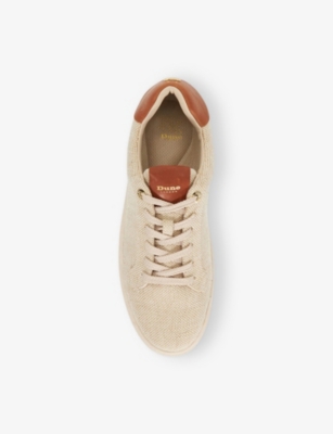 DUNE: Exaggerate Canvas Low-Top Trainers