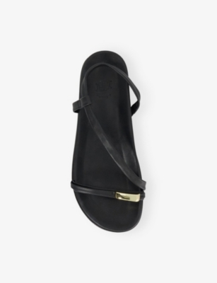 DUNE: Lyn Leather Sandals